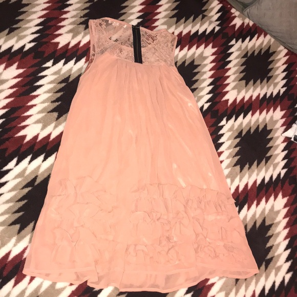 Ruffled Dusty Rose Forever 21 Dress - Picture 4 of 8